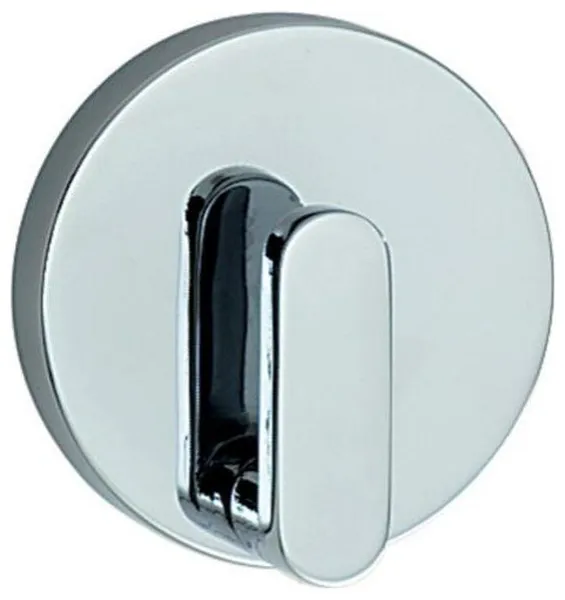 Smedbo Loft 2 1/8  Wall Mount Single Towel Hook in Polished Chrome, LK355