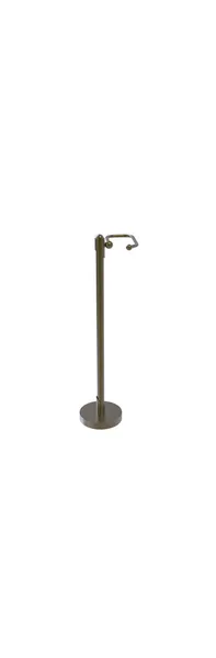 Soho Free Standing Toilet Tissue Holder, Antique Brass