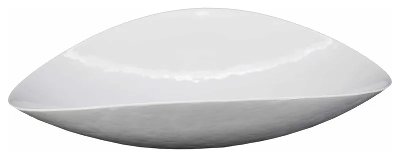 Sorrento Murano Glass Bathroom Sink, Bianco