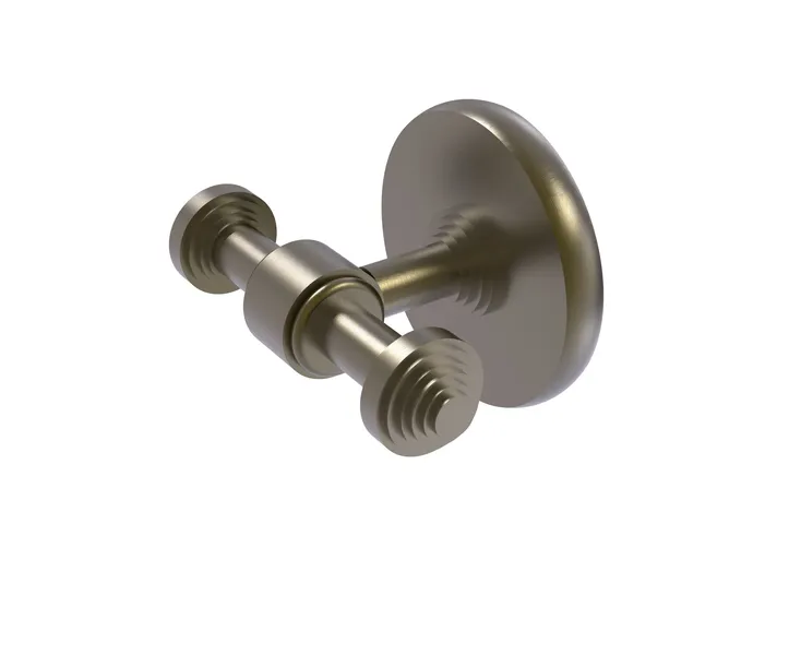 Southbeach Double Robe Hook, Antique Brass