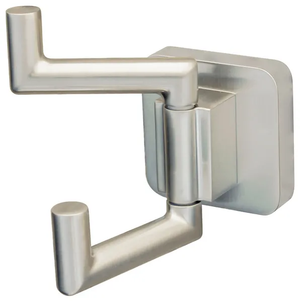 Speakman SA-2408 Kubos Double Robe Hook - Brushed Nickel