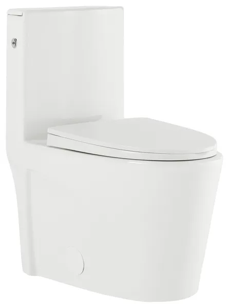 St. Tropez One-Piece Elongated Toilet, Touchless 1.1/1.6 gpf