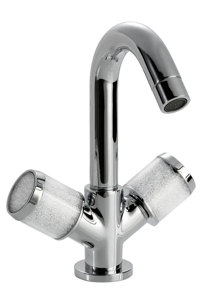 Starlight 1-Hole Bathroom Sink Faucet, Chrome and Swarovski