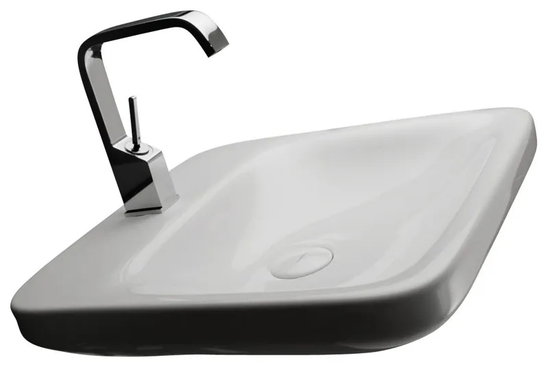 Start Wall Hung Sink in Ceramic White 19.7"