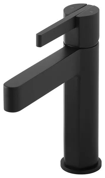 Stila Single Hole Single-Handle Bathroom Faucet, Matte Black