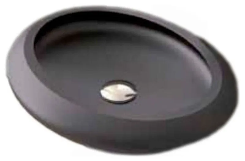 Stone PO30 Vessel Sink in Black 17.3" x 11.8"