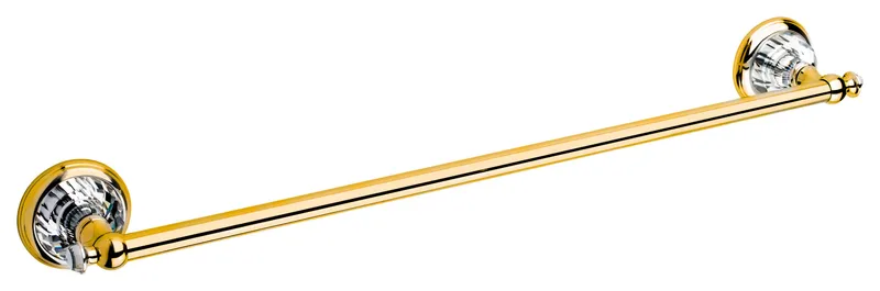 Strass Luxury towel bar with brilliant Swarovski crystals. Luxury towel bar, Gold, Plain