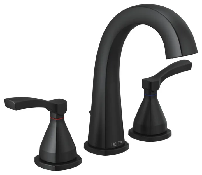 Stryke 1.2 GPM Widespread Bathroom Faucet, Pop-Up Drain Assembly