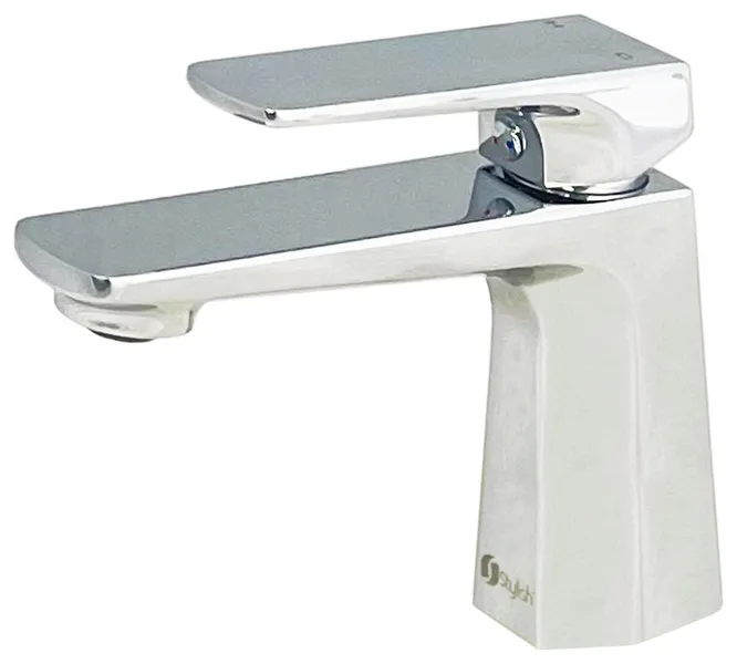 STYLISH Single Handle Bathroom Faucet - Polished Chrome