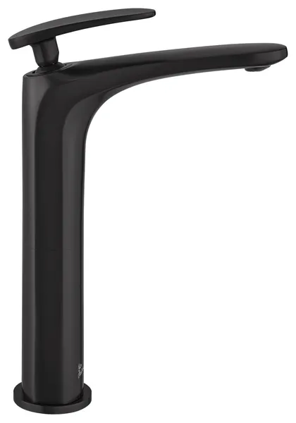 Sublime Single Hole, Single-Handle, High Arc Bathroom Faucet in Matte Black