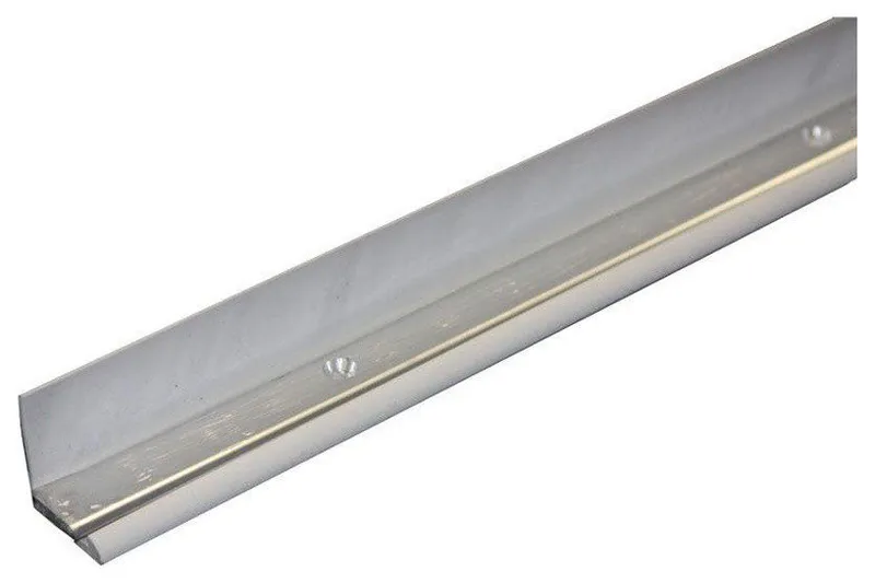Swan 1.25x60x1 Aluminum Shower Threshold, White