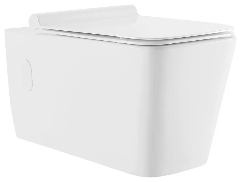 Swiss Madison Concorde Wall-Hung Square Toilet Bowl