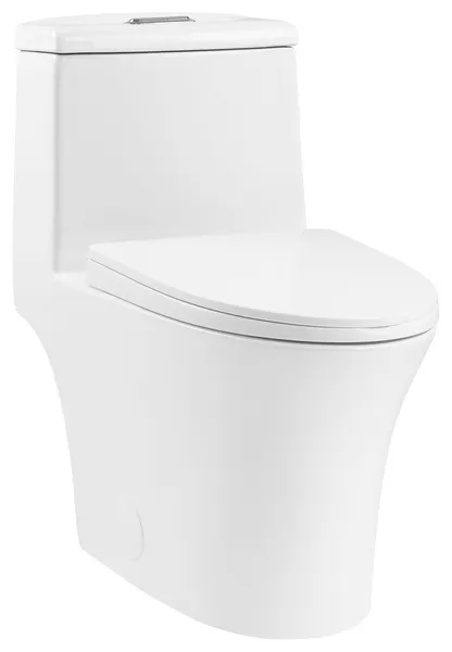 Swiss Madison SM-1T285 Hugo 1.6 GPF Dual Flush One Piece - White