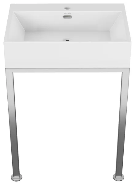 Swiss Madison SM-CS0201 Concorde 23-5/8" Rectangular Ceramic - Glossy White /