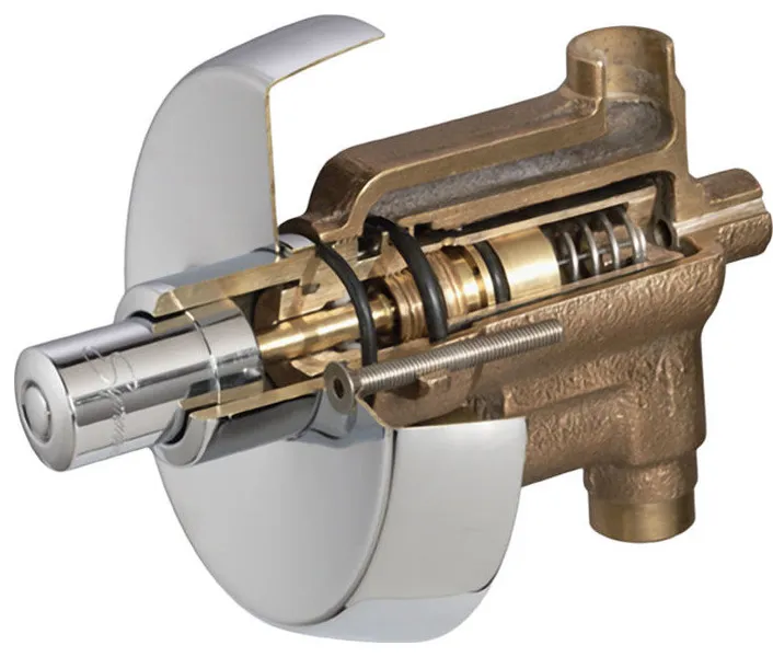 Symmons 4-420 Chrome Showeroff Series Metering Shower Systems