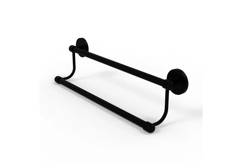 Tango 18" Double Towel Bar, Matte Black