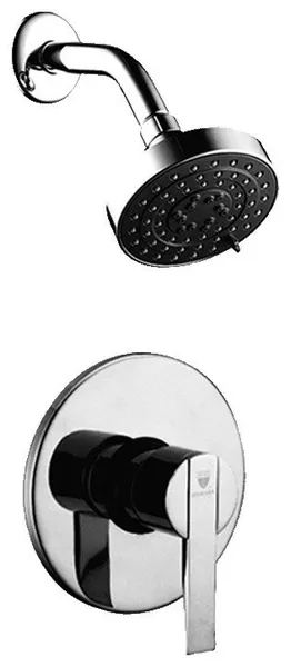 Taranto Wall Mount Bathroom Rain Shower Set
