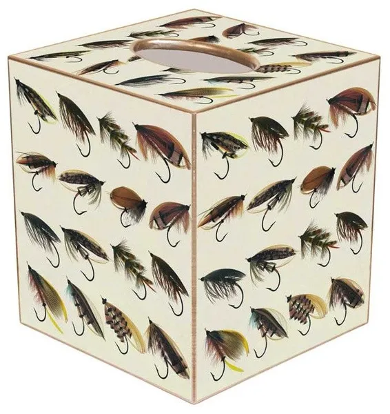 TB1879 - Fly Fishing Tissue Box Cover