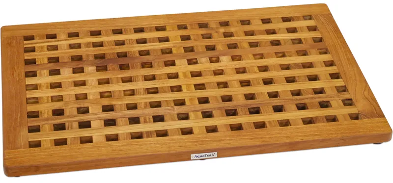 The Original Grate™ Teak Bath Shower Mat