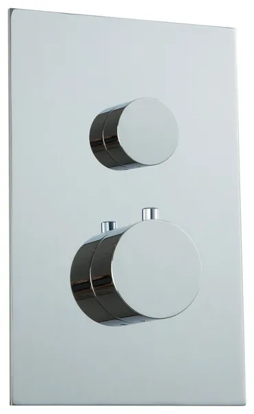 Thermostatic Mixer with 3-Way Diverter and "Off" Position Trim Kit RandS, Chrome