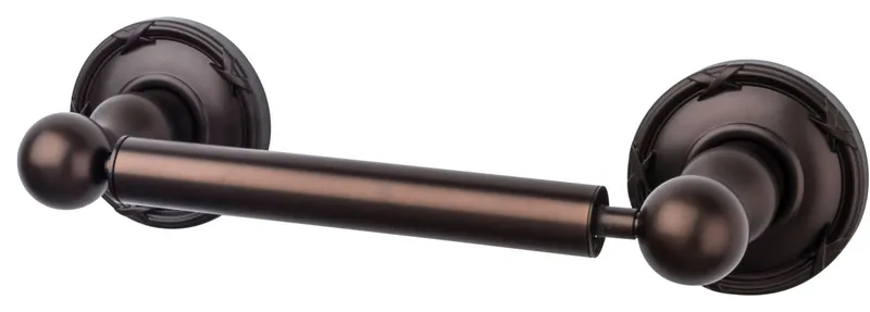 Top Knobs ED3E Edwardian Bath Toilet Paper Holder Ribbon - Oil Rubbed Bronze