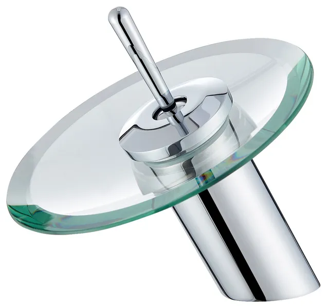 Torino Falls Single Hole Bathroom Faucet, Polished Chrome