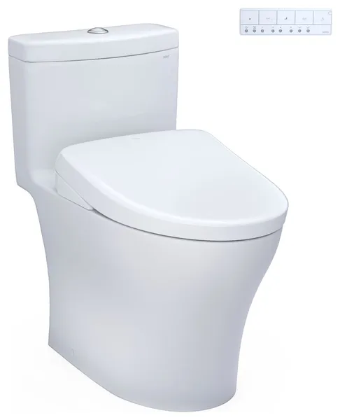 Toto 0.9 / 1.28 GPF Dual Flush One Piece Elongated Toilet