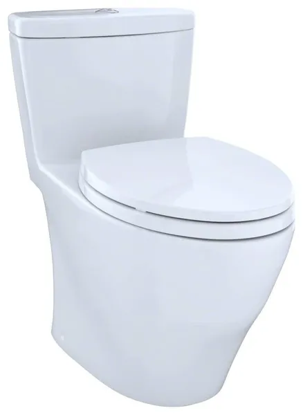 Toto Aquia, 1-Piece Toilet, 1.6 Gpf and 0.9 Gpf, Elongated Bowl, Cotton