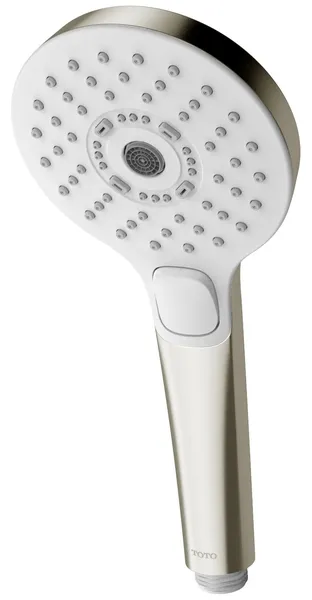 TOTO TBW01011U4 1.75 GPM Round Multi Function Hand Shower - Brushed Nickel