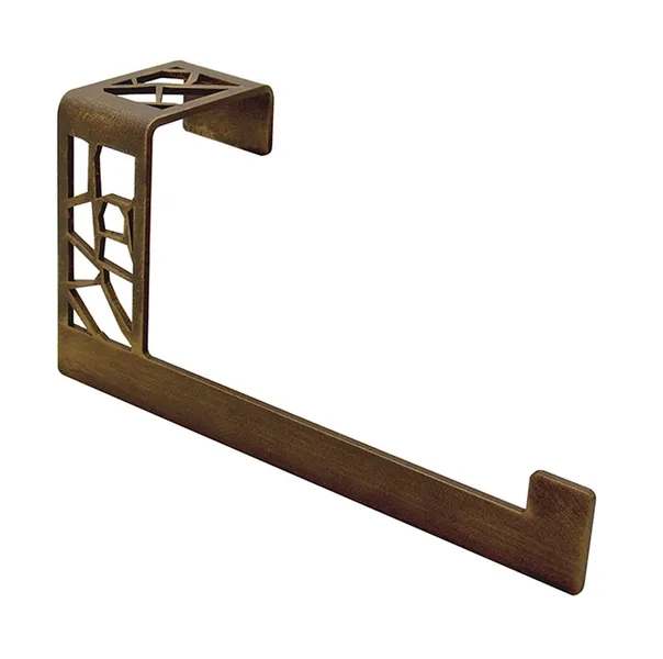 Towel Ring (Trencadis), Old Brass