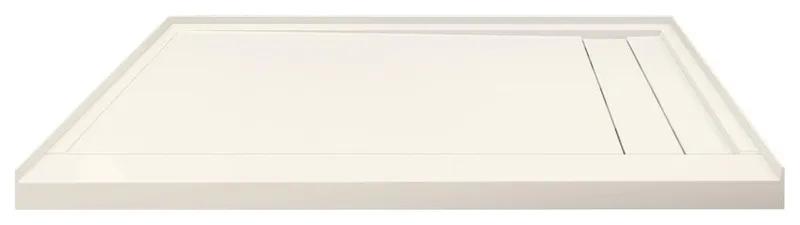 Transolid TRS_FLU6032R FLU-Series 60" x 32" Rectangular Shower - Cameo