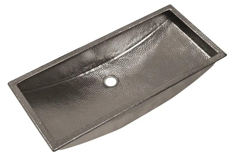 Trough 30 in Polished Nickel