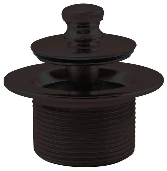 Twist & Close 1-3/8" Npsm Fine Thread Bath Drain In Oil Rubbed Bronze