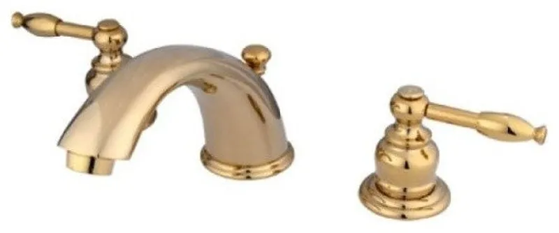 Two Handle 4" to 8" Mini Widespread Lavatory Faucet with Retail Pop-up KB962KL