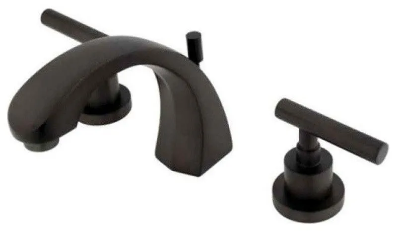 Two Handle 8" to 16" Widespread Lavatory Faucet with Brass Pop-up KS4985CML