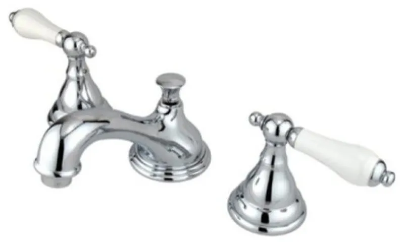 Two Handle 8" to 16" Widespread Lavatory Faucet with Brass Pop-up KS5561PL