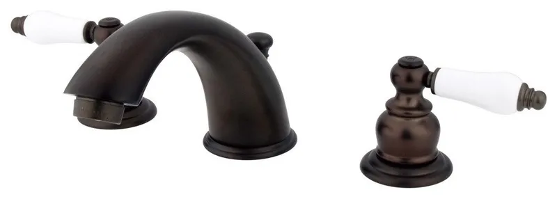 Two Handle 8" to 16" Widespread Lavatory Faucet with Retail Pop-up KB975B