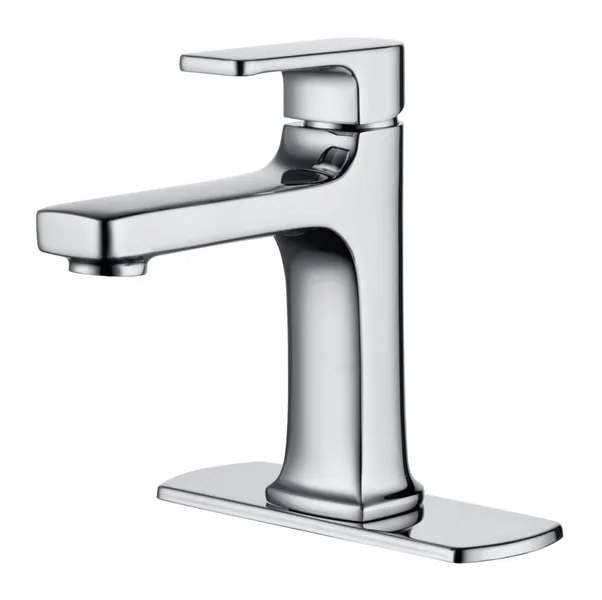 Ultra Faucets UF3810X Single Handle Bathroom Faucet, Polished Chrome
