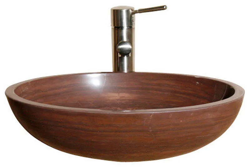 V-VO18 Mojave Gold Polished Vessel Sink