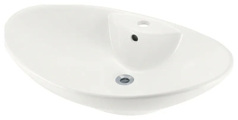 V2102-Bisque Porcelain Vessel Sink