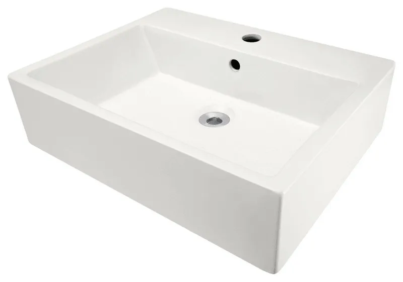 V2502-Bisque Porcelain Vessel Sink