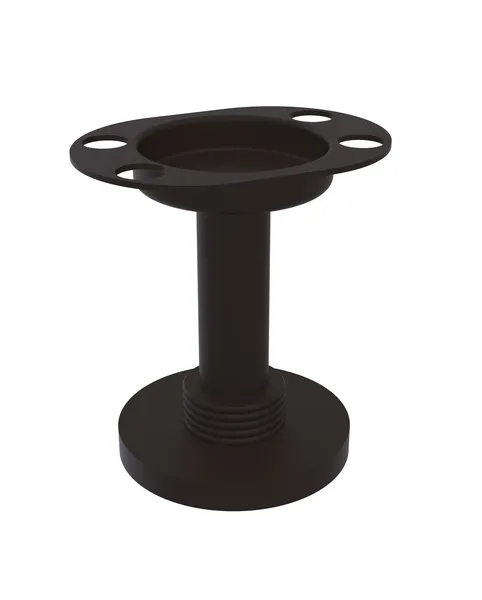 Vanity Top Tumbler and Toothbrush Holder, Oil Rubbed Bronze