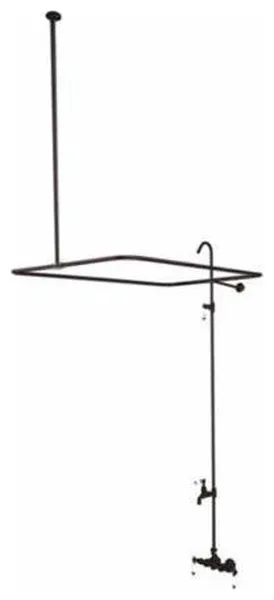 Vintage 3-3/8" Wall Mount Tub Filler, Oil Rubbed Bronze
