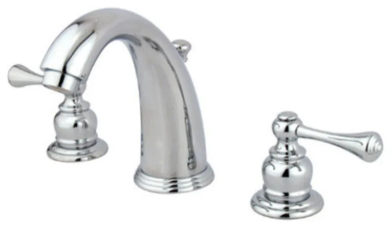 Vintage Widespread Lavatory Faucet, Chrome