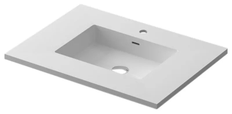 VIVA Stone 30" Matte White Solid Surface Countertop
