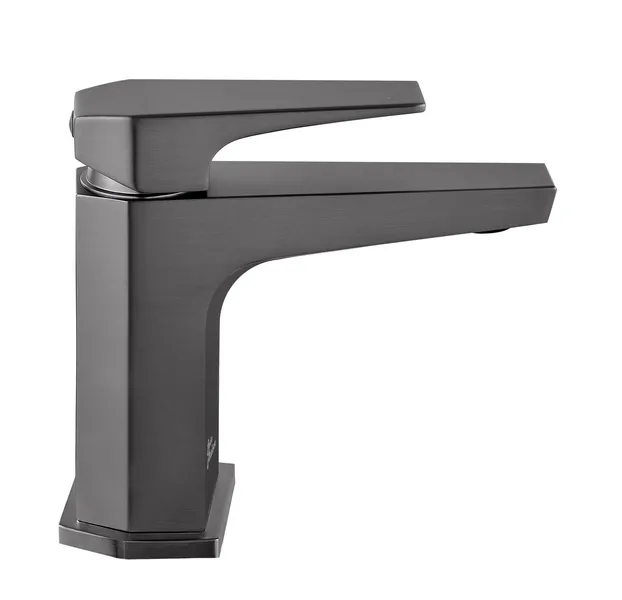 Voltaire Single Hole, Single-Handle, Bathroom Faucet in Gunmetal Grey