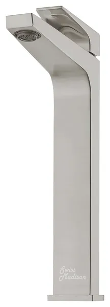 Voltaire Single Hole, Single-Handle, High Arc Bathroom Faucet, Brushed Nickel
