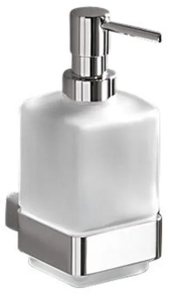 Wall Mounted Frosted Glass Soap Dispenser