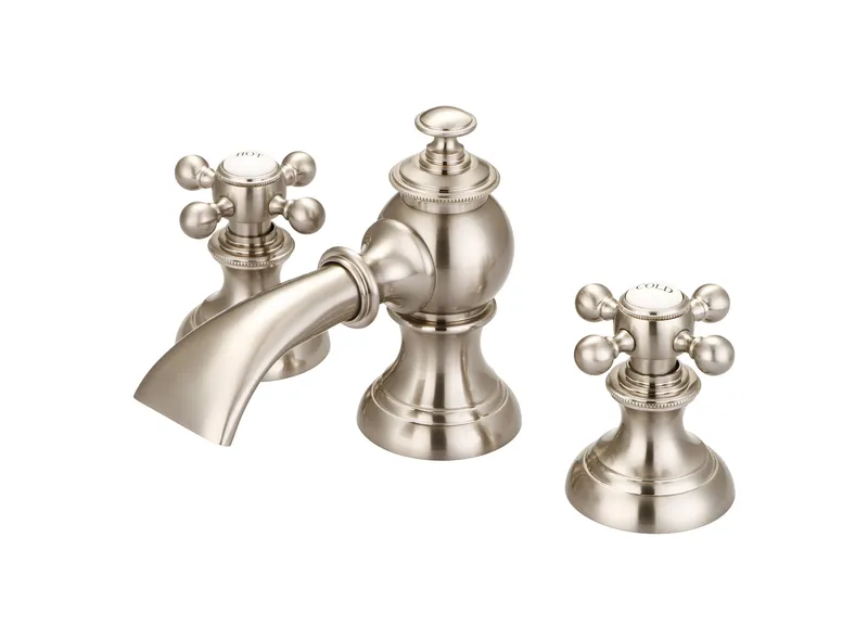 Water Creation Modern Classic Widespread Lavatory Faucet With Pop-Up Drain