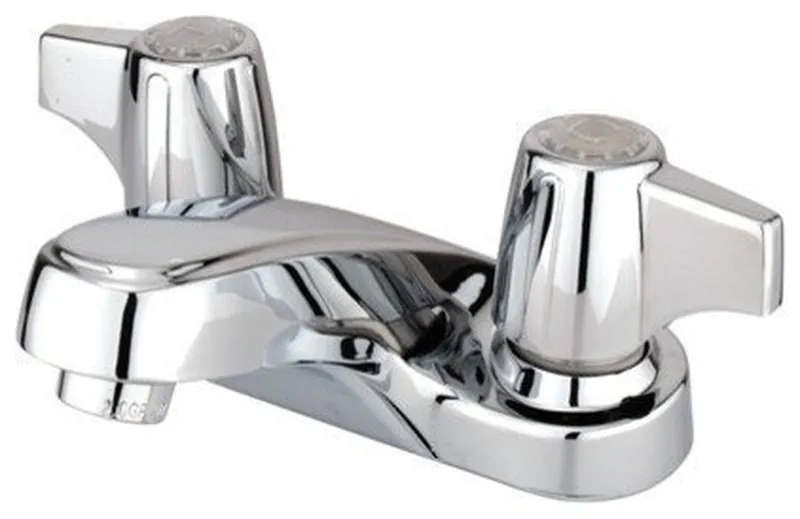 Water Saving Americana Centerset Lavatory Faucet,Canopy Handle, Chrome